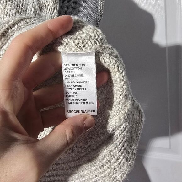 BROCHU WALKER linen Blend Knit Tank - Picture 5 of 5